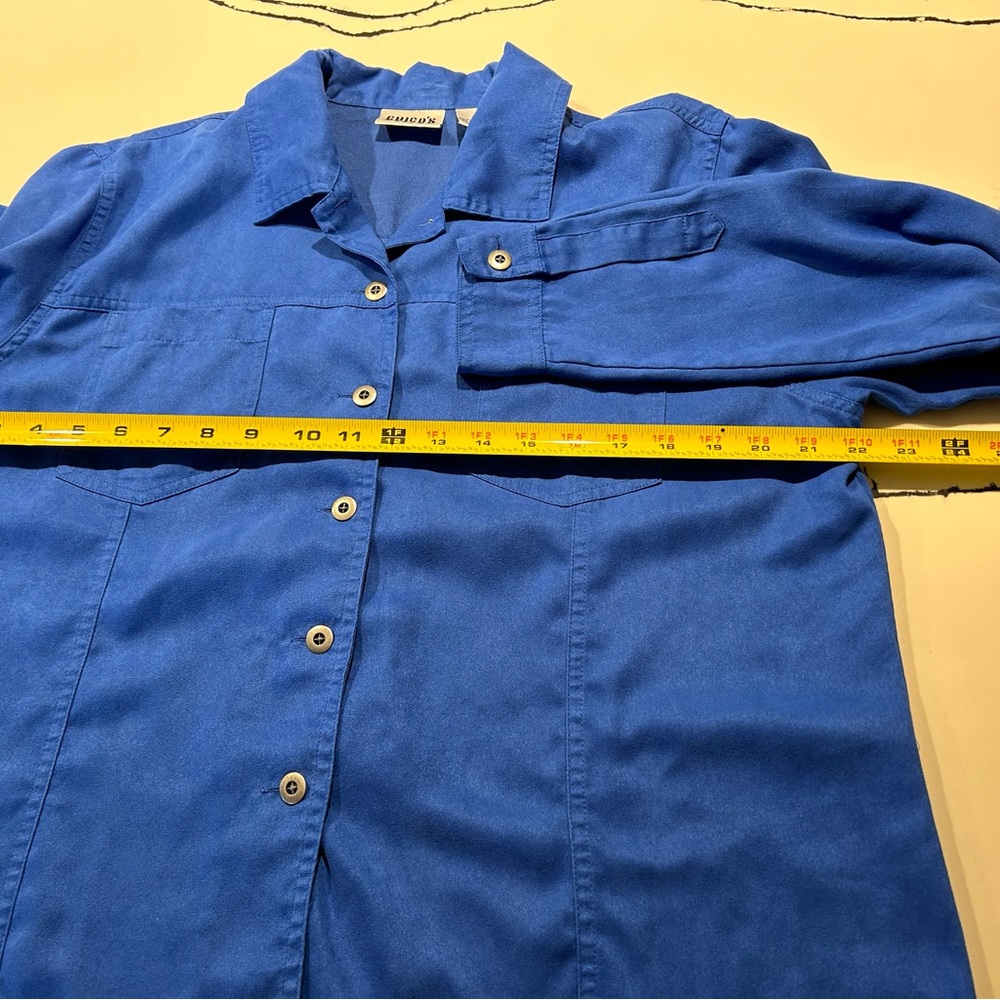 Royal blue Chico’s Shirt. - Picture 3 of 6